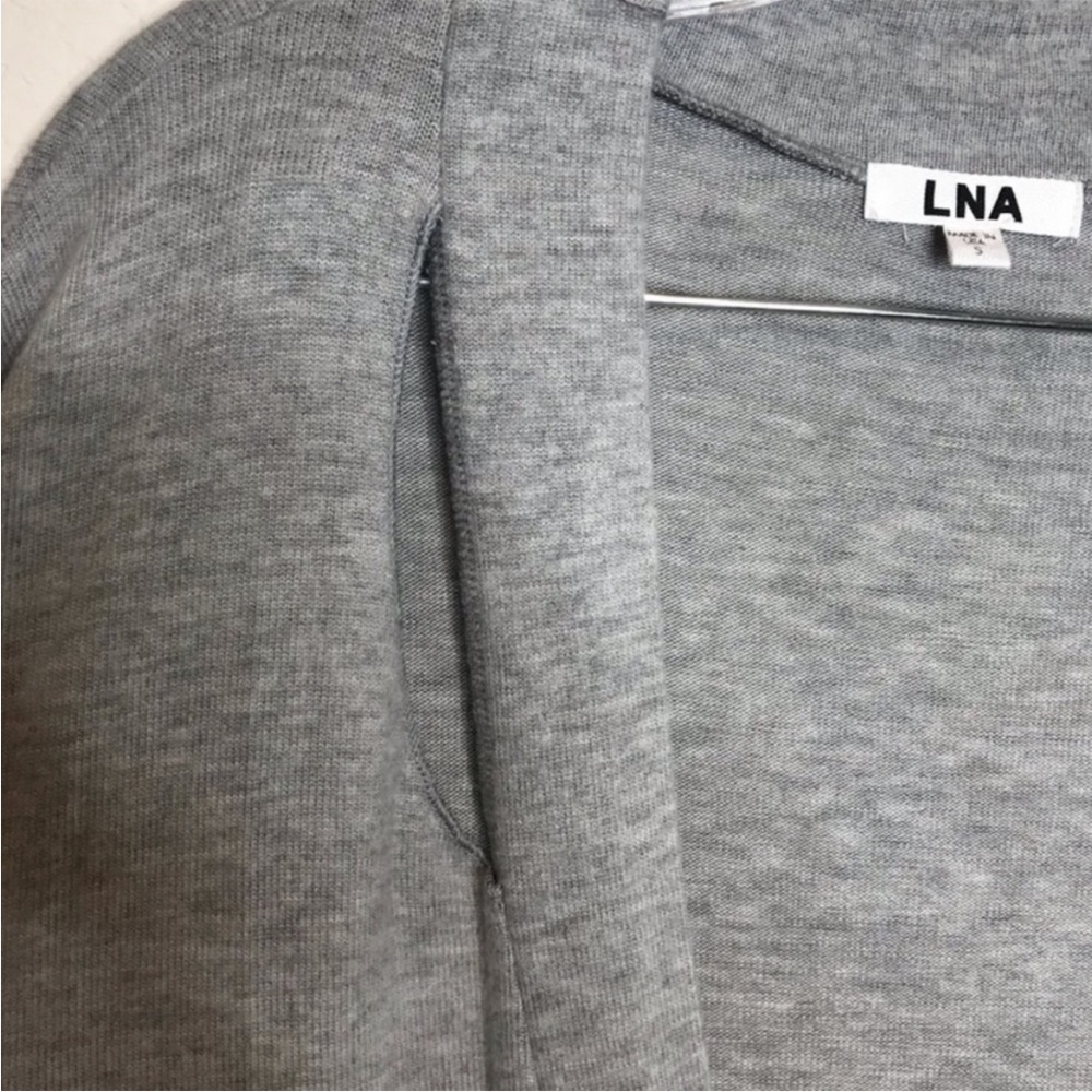 LNA Brushed Fischer Cardigan - Picture 6 of 14
